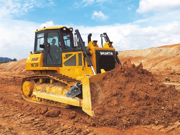 Shantui Bulldozer 170HP Dh17 with Straight Tilt Blade