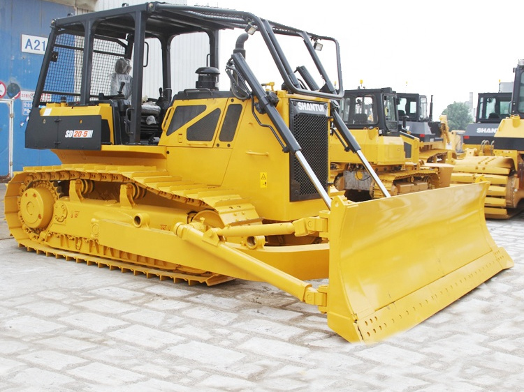 
                Shantui SD20-C6 200hp bulldozer à chenilles 220HP avec 21 tonnes de poids
            