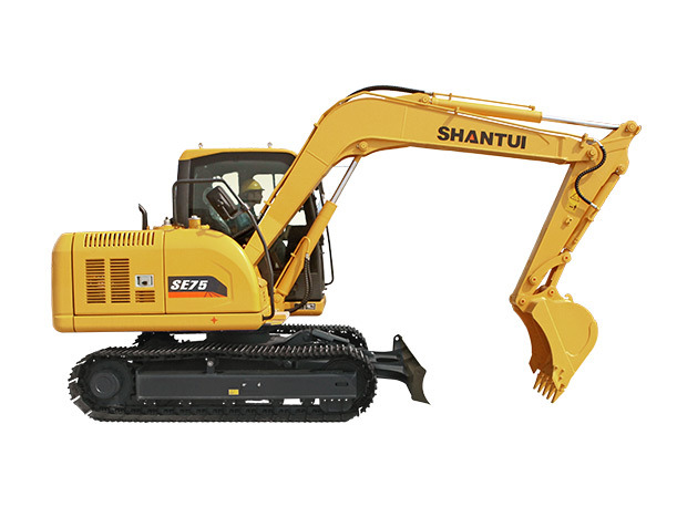 Shantui Se75 7650kg Mini Crawler Excavator