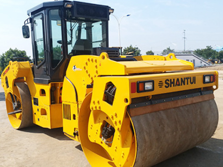 
                Shantui Sr14D-3 heißer Verkauf 14 Ton Doppel-Trommel Road Roller
            