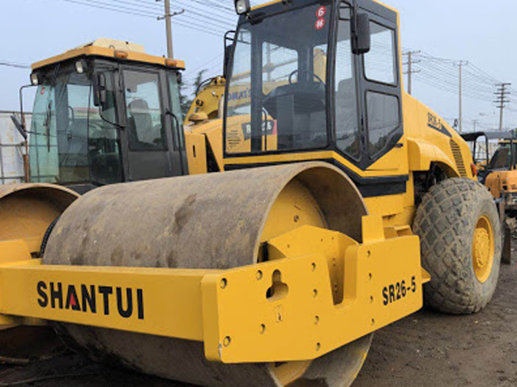 
                Shantui Sr22mA 22000kg tambor único rolo de estrada com ar condicionado
            