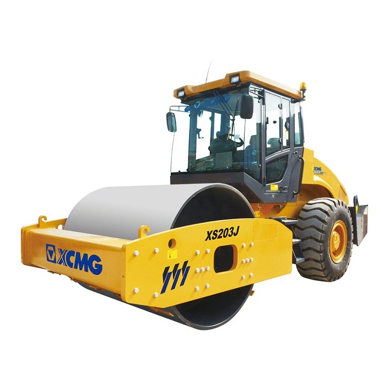 Single Drum Vibratory Compactor Machine 20 Ton New Road Roller