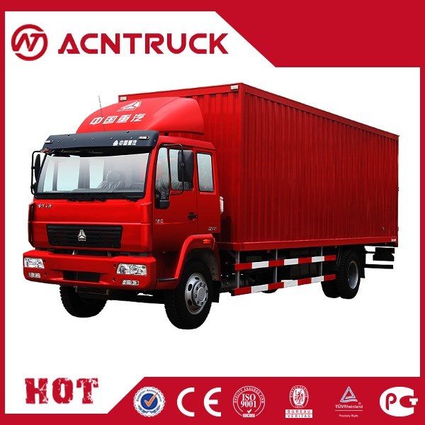
                Sinotruck HOWO Palette Boîte T7H 6X2 266hp 8ton camion cargo
            