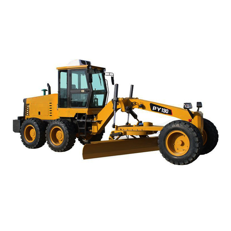 Small Road Motor Grader with Blade Ground Leveling Machine Py135c