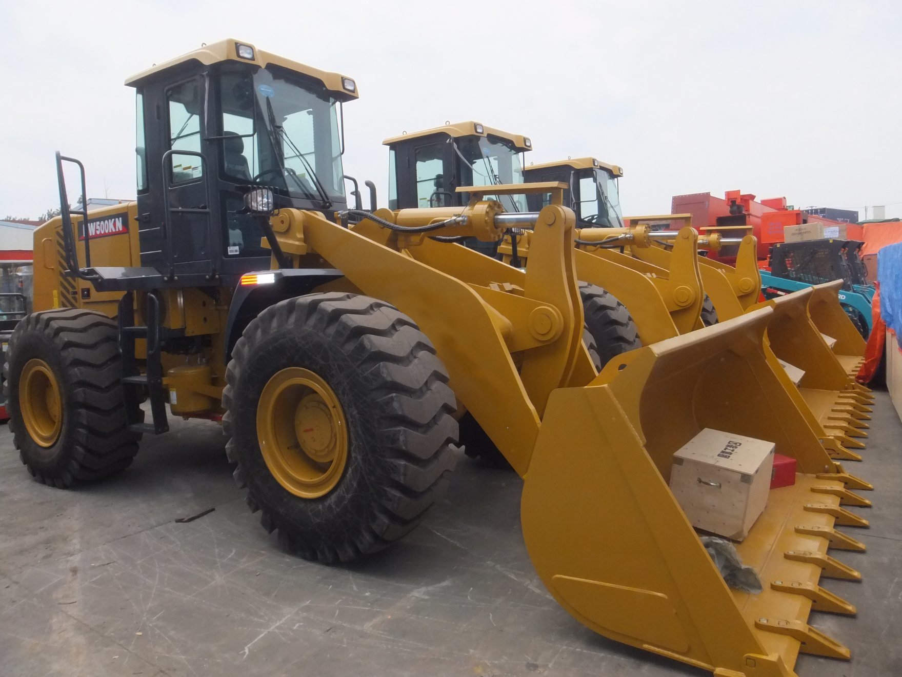 Strong Power and Long Service Life 5 Ton Wheel Loader