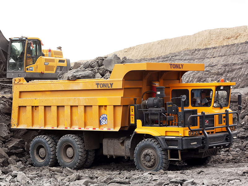 
                Tonly tl855 40 ton, 50 Ton Mining Caminhão Basculante
            