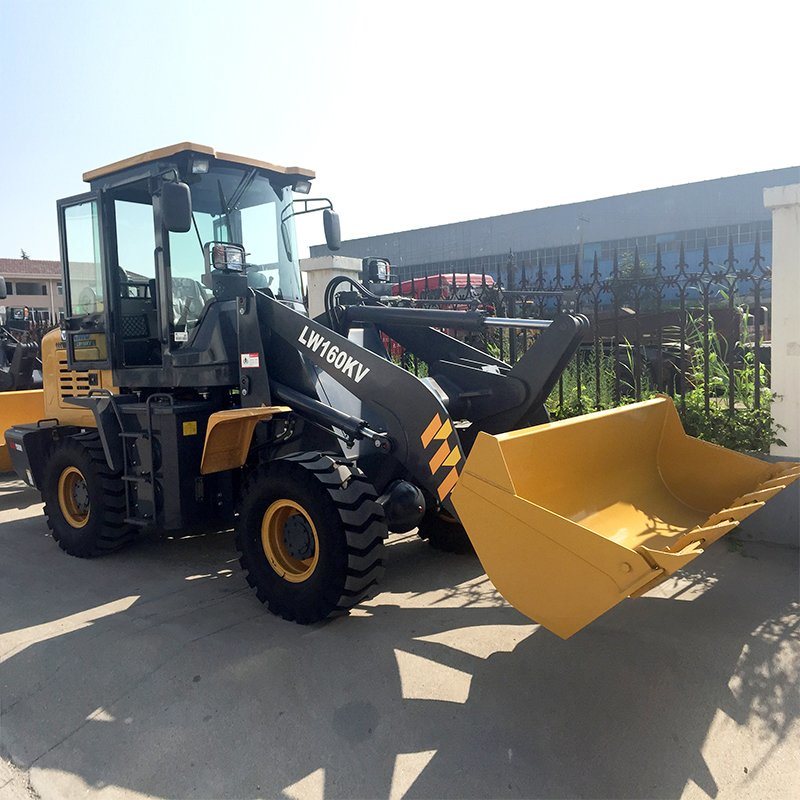 Top China Brand Articulated Lw160kv 1.6ton Mini Wheel Loader Good Price in Stock