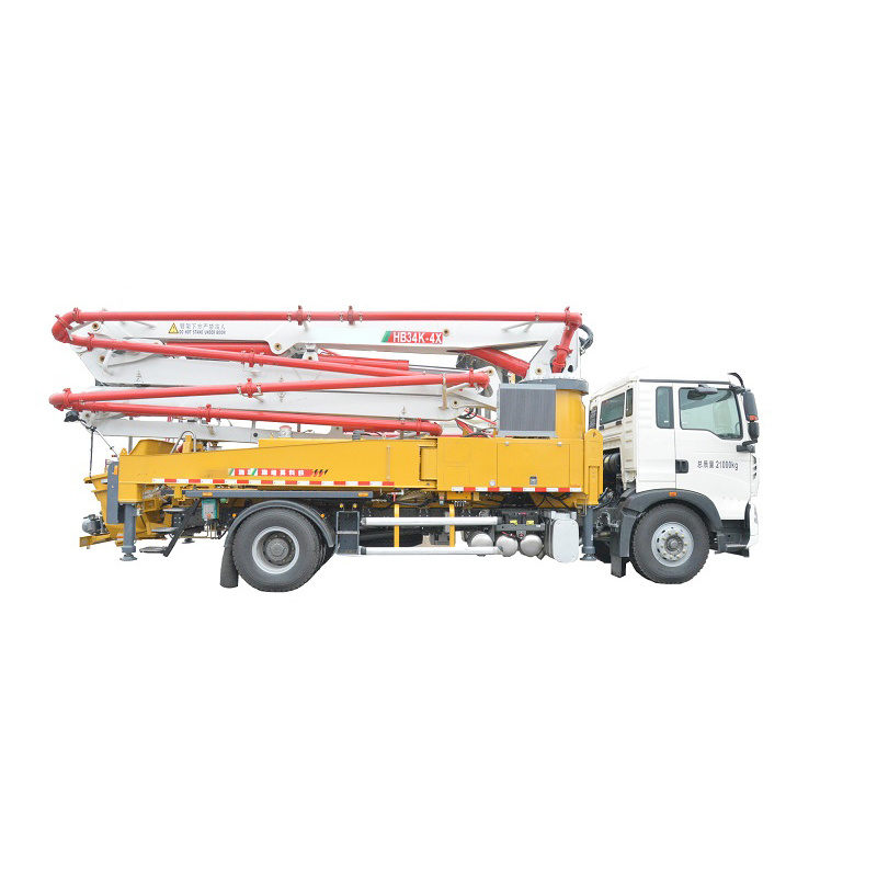 
                Top Ranking 43m Pump Boom concrete Pump Truck met High Kwaliteit 3-asschassis
            