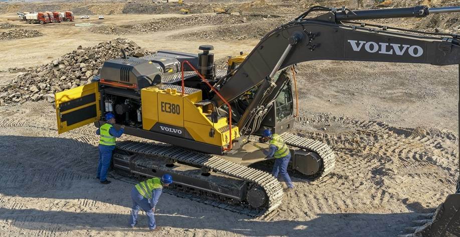 China 
                Volvo 1,9m3 40ton CE380 Precio de la excavadora grande
             proveedor