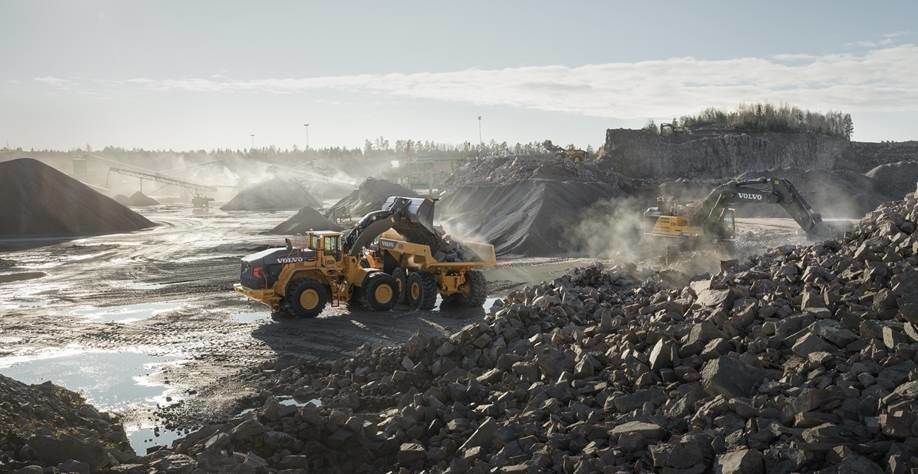 Volvo L350h 35ton 397kw Large Mining Wheel Loader