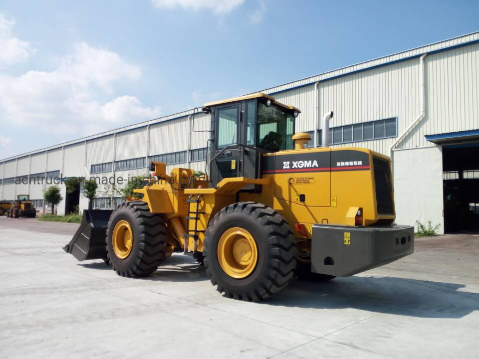Wheel Loader 5ton Xg955n Mini Loader with Quick Hitch