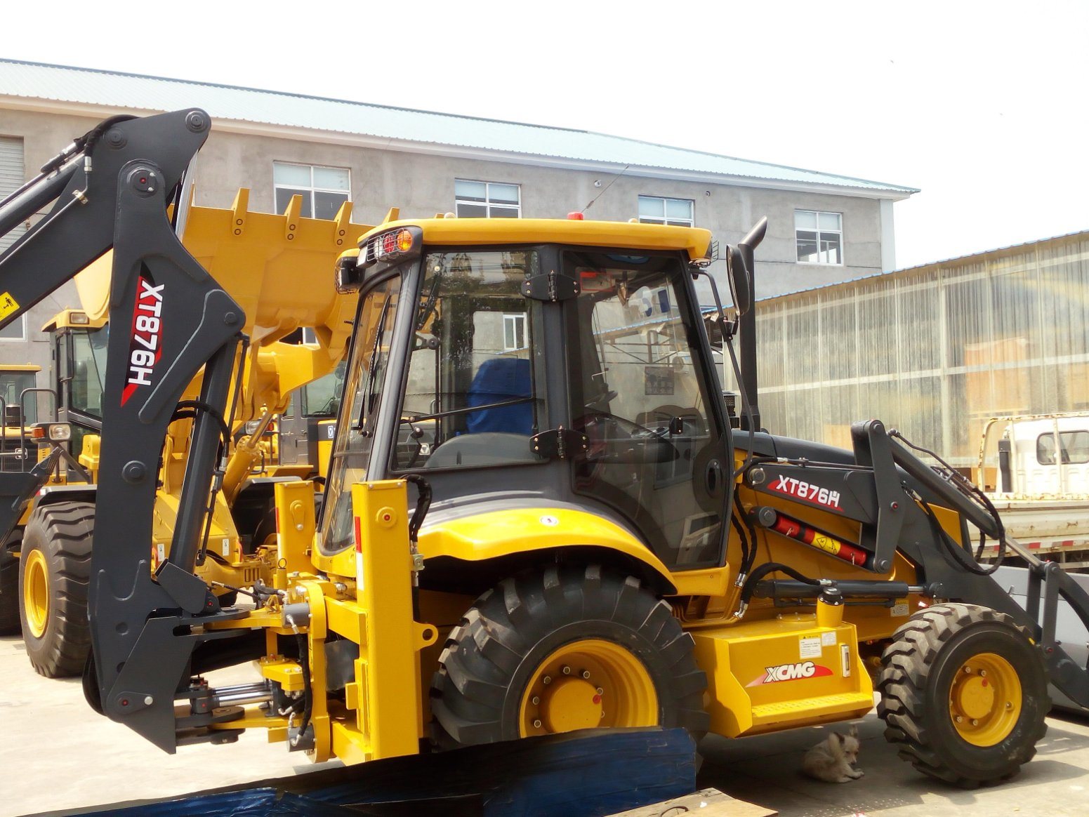 X876h New Backhoe Loader with Attchments