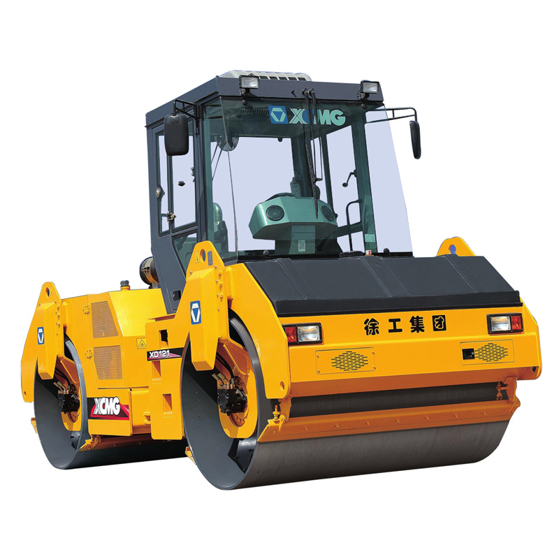 Xd123 Double Drum Vibration Roller Compactor Machine 12 Ton New Road Roller