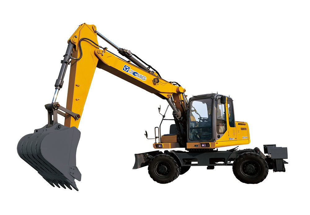 Xe150W 15t 0.5m3 CE Certificated 15 Ton Wheel Excavator