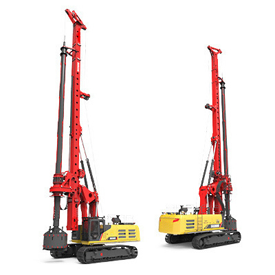 Xr220d Hydraulic Power Rotary Pile Drilling Rigs