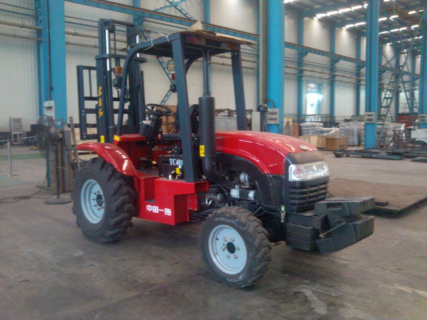 Yto 4X4 4WD Rough Terrain Forklift Tc4015