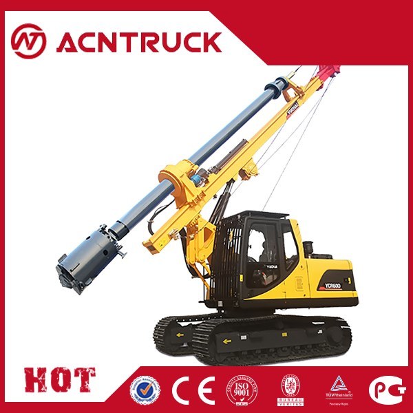 Yuchai Hydraulic Rotary Drilling Rig Machine Ycr220 Track Mounted Drill Rig