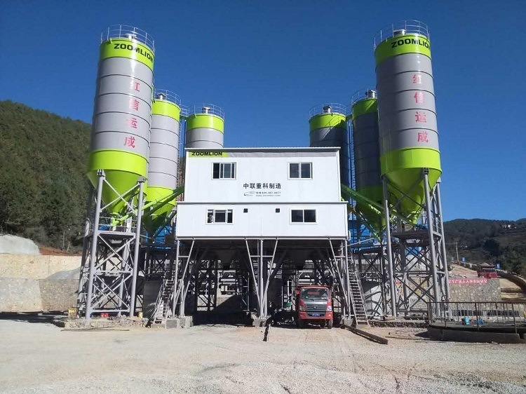 China 
                Zoomlion 240m3/H vaste klaar voor het mengen van betonbatching met mixer
             leverancier