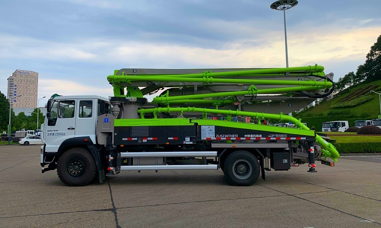 Zoomlion 38m 49m Vertical Reach Small Mounted Concrete Pump Truck