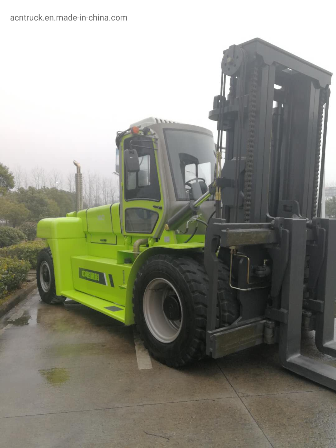 Zoomlion 3ton Diesel Forklift with 3meters Lifitng Height Double Mast 5.7meters