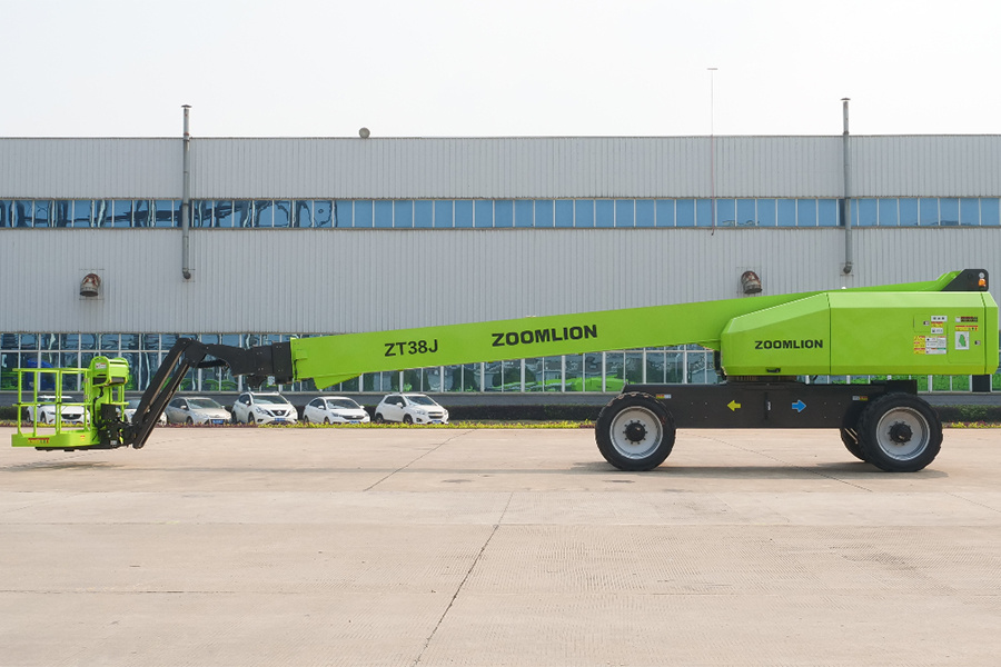 China 
                Zoomlion 40m 空中ワークプラットフォーム Zt38j 伸縮ブームマンリフト
             supplier