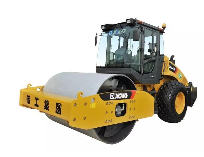 14 Ton Road Roller Xs143j Xs142j Single Drum Roller Compactor Vibratory Soil Roller Sales