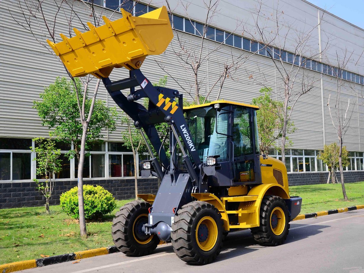 2 Ton Payloader 1.1m3 Bucket Wheel Loader Lw200kv with Weichai Engine