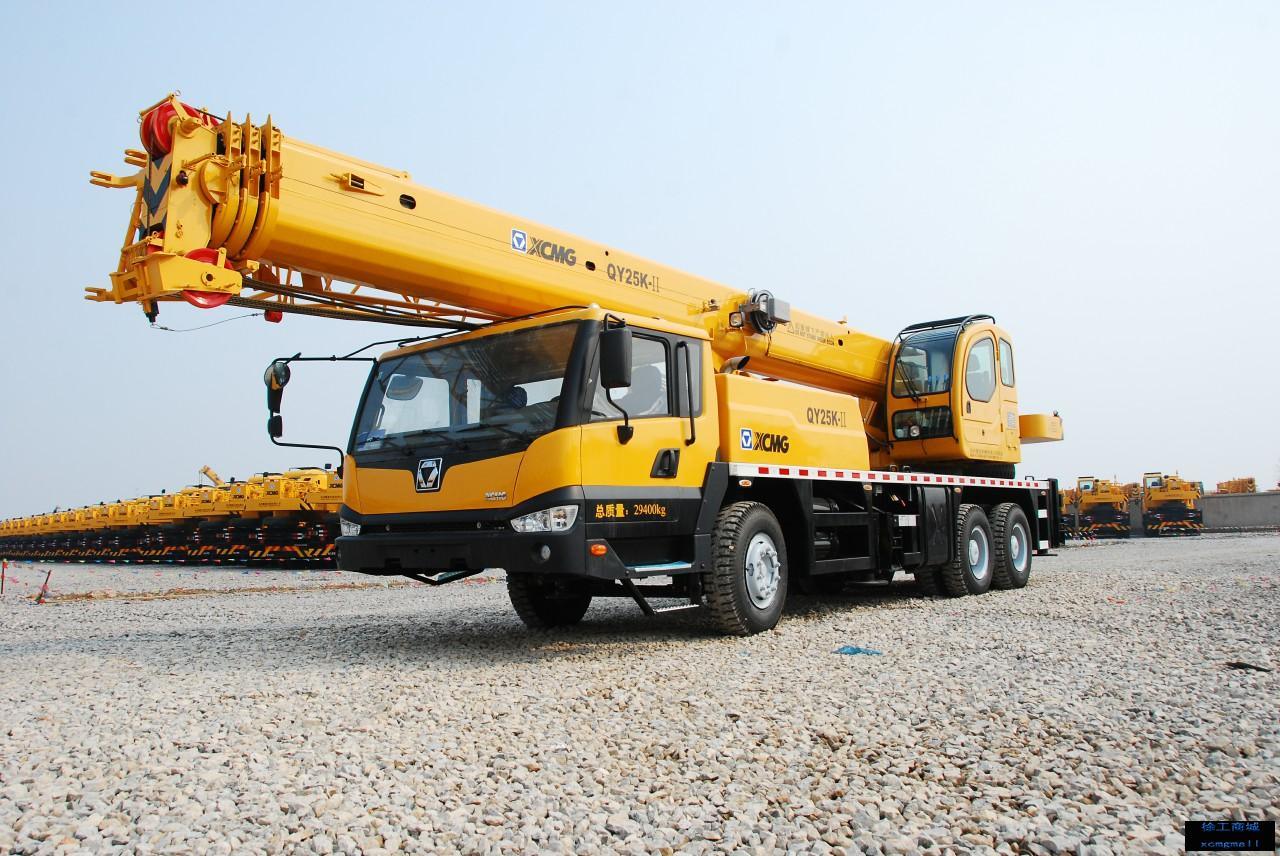 2021 Stock Hydraulic Mobile Truck Crane Qy25K-II on Sale EXW Price for Sale