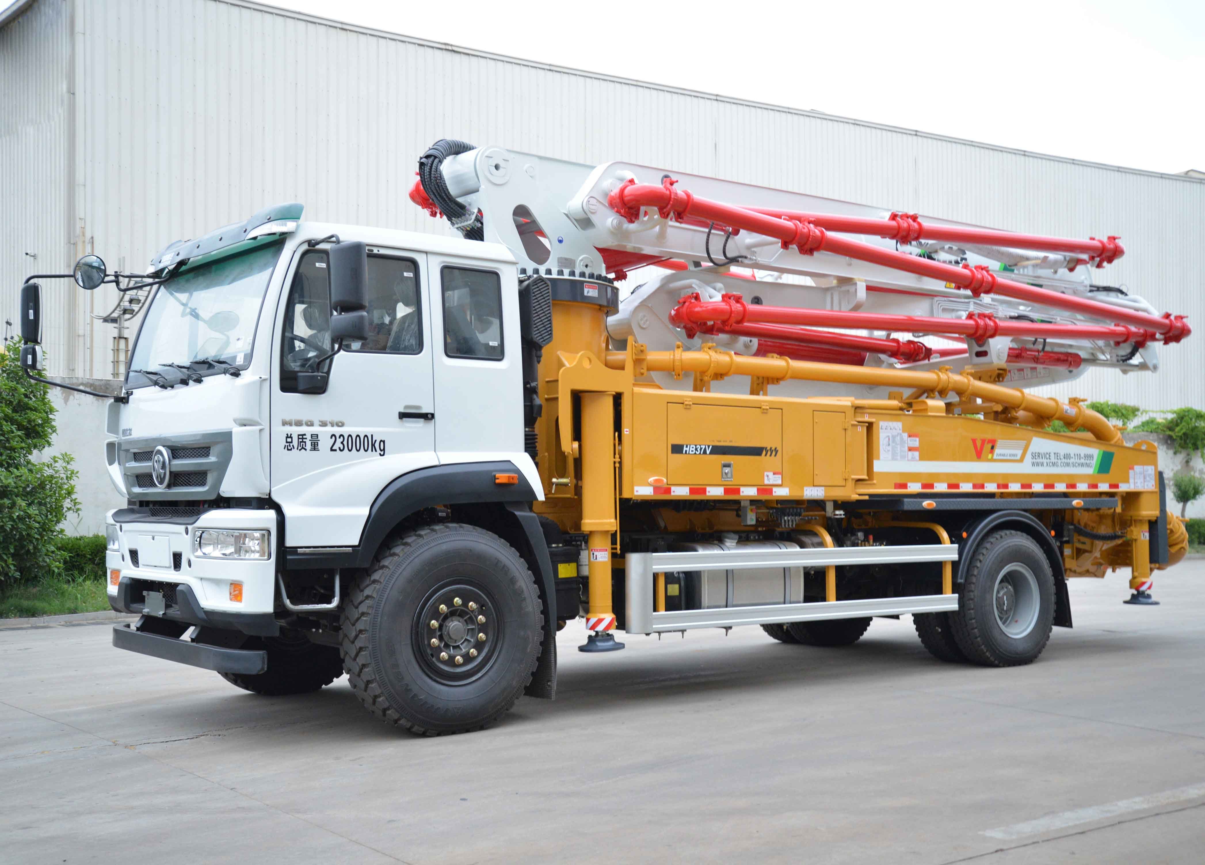 39m Hydraulic Truck Mounted Concrete Pump with Cheap Price for Sale