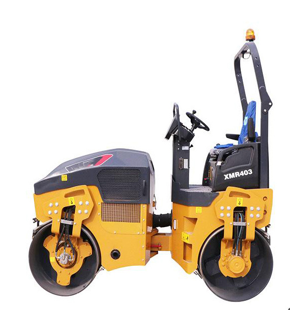 4 Ton Mini Hand Soil Hand Compactor Xmr403 with Double Drum