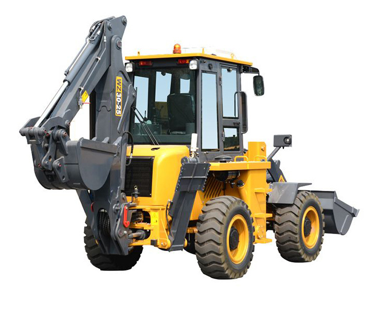 4X4 2.5 Ton Mini Farm Tractor Front End Backhoe Loader Wz30-25 with Factory Price