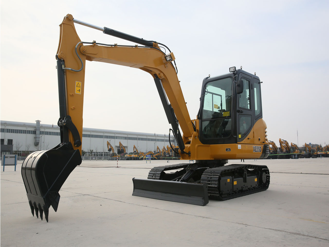 5.5ton Crawler Excavator Machine Xe55D China Hydraulic Mini Crawler Excavator