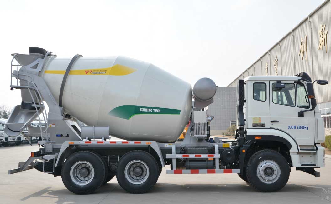 6m3 25 Tons Weight Concrete Mixer Drum Truck Cheap Price