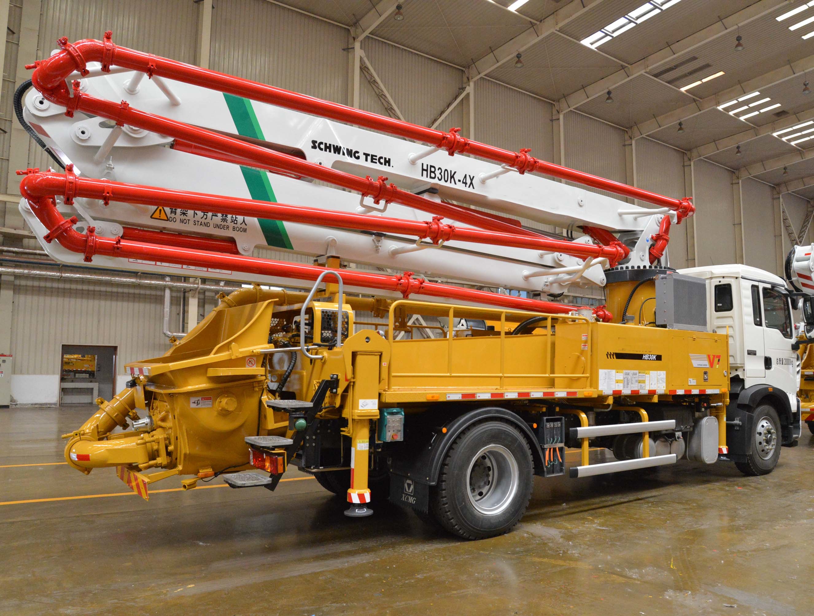 Advanced Technologies 30m Hb30K 30m Truck Mounted Concrete Pump Truck Best Price