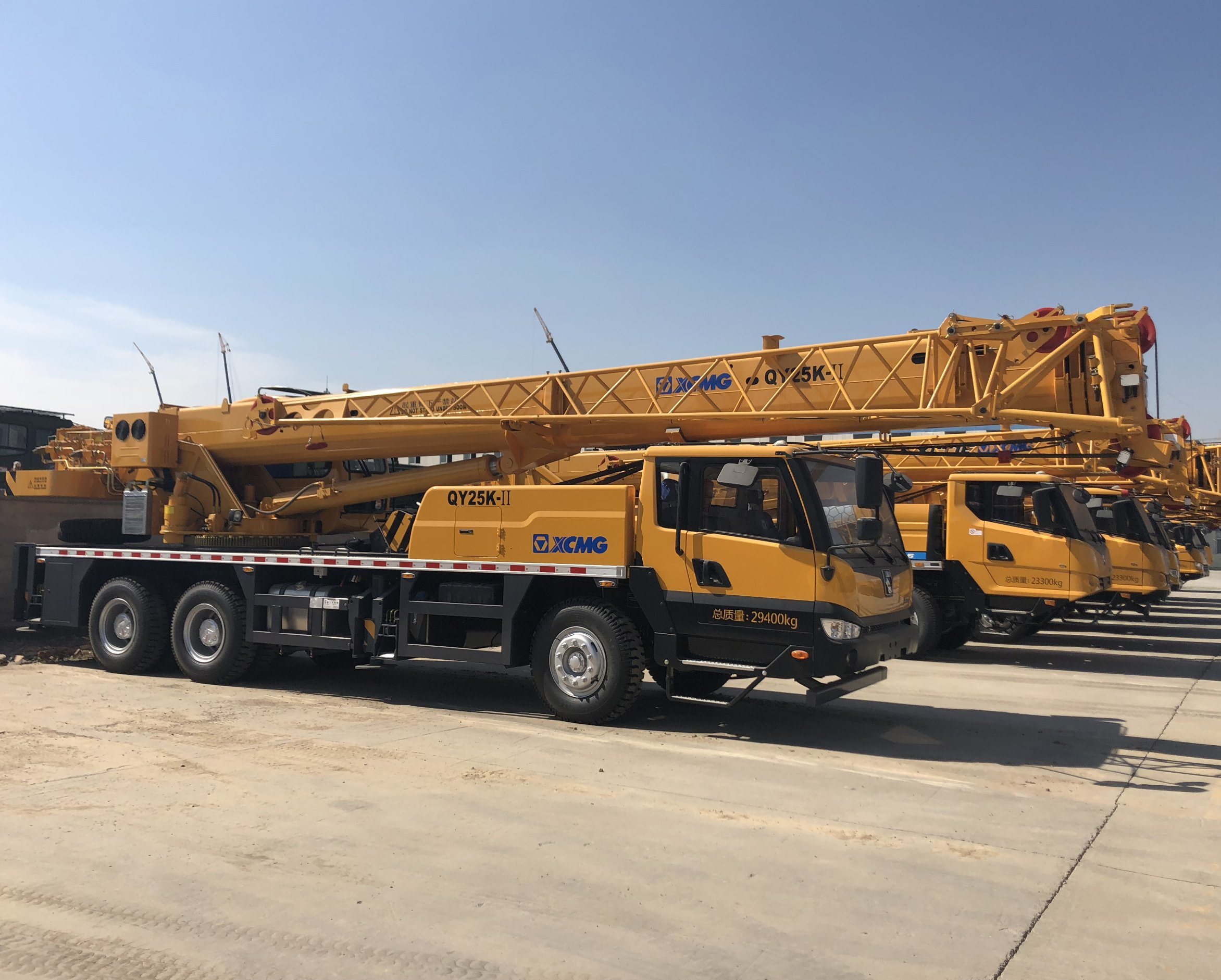 Cheap Price 25ton Truck Crane Qy25K-II Qy25K5-I Telescopic Truck Cranes Sales