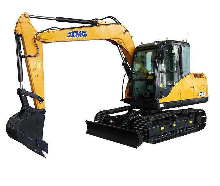 China 
                Xe75da 7.5 Ton クローラー式油圧ショベルの低価格 在庫内のホットセール
             supplier