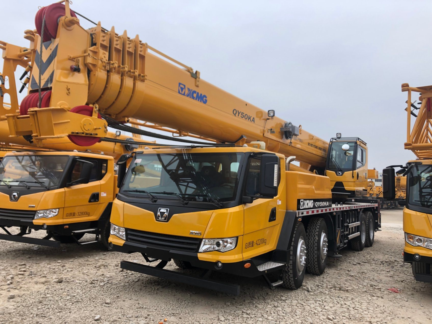 China 50 Tons Hydraulic Mobile 50t Truck Crane Xct50_M Qy50ka Qy55kc for Sale