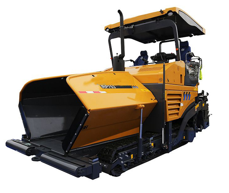 China Professional Manufacturer 7.5m Width Crawler Road Asphalt Paver RP753 with Spare Parts for Sale