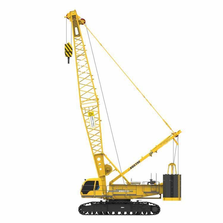 China Top Brand 150ton Heavy Crawler Crane Xgc150 with Imported Hydraulic Pump and Valve on Sale