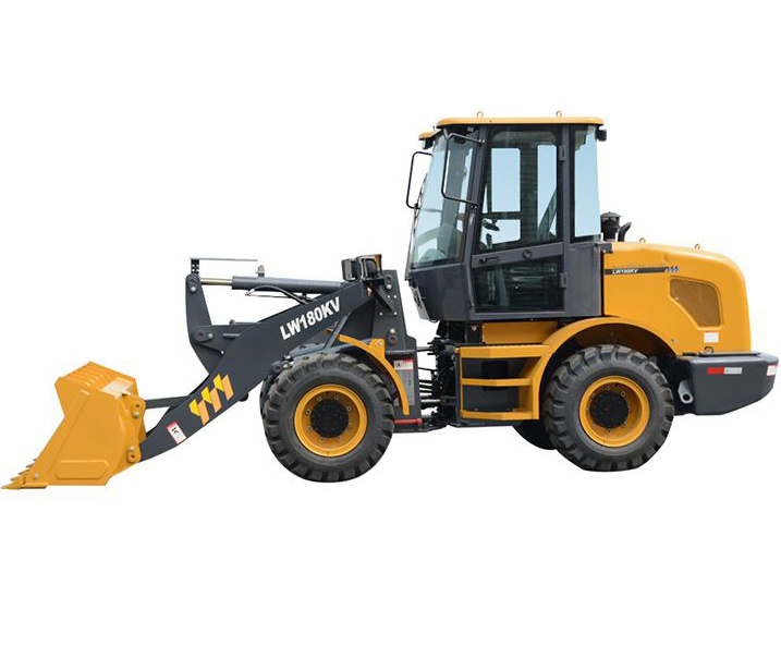 China 
                Electric Mini Articulated Telescopic Wheel Loader 2 Ton 4 Wheel Front End Loader Lw180kv
             supplier