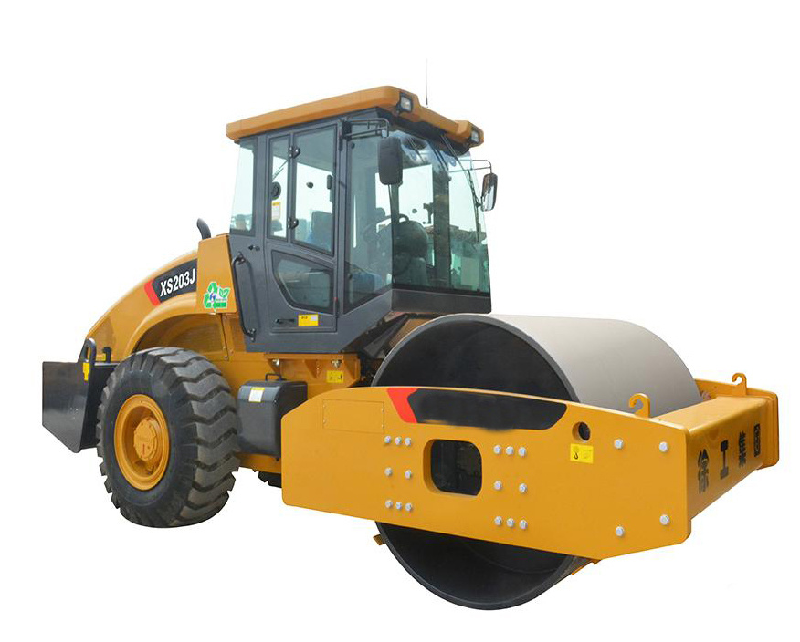 Factory Price Xs203j 20 Ton New Single Drum Sheep Foot Road Roller Compactor for Sale