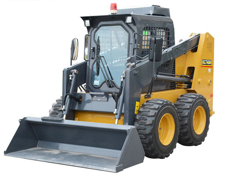 Good Skid-Steer Loader Xc740K with Planer for Milling Asphalt Road of Maximum Milling Depth 150mm