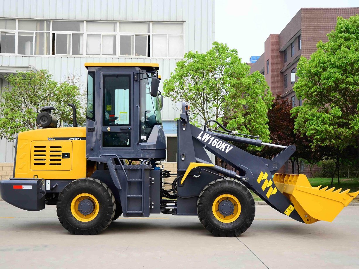 High Performance Earthmoving Machinery Lw160kv 0.75m3 1.6ton Mini Wheel Loader