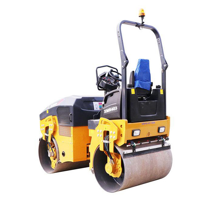 Hydraulic Driving System 4ton Small Road Roller Light Double Drum Vibratory Roller Xmr403