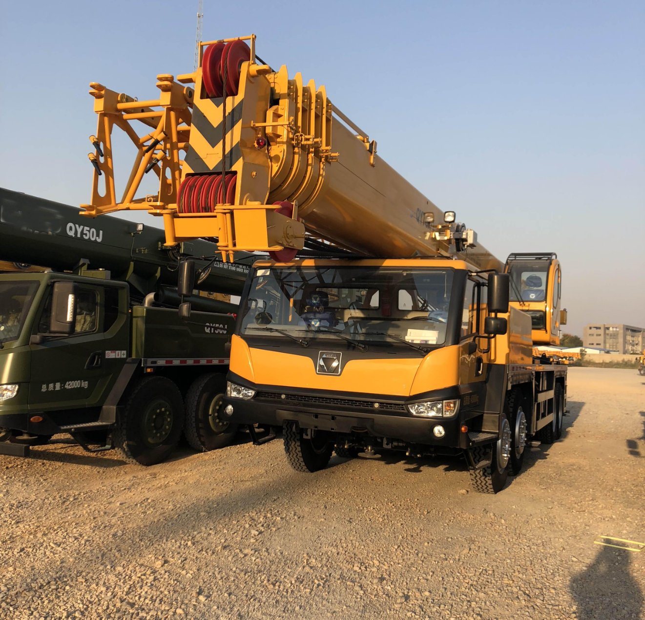 Manufacturer Crane Truck Qy70K-I China Top Brand 70 Ton Hydraulic Mobile Truck Crane