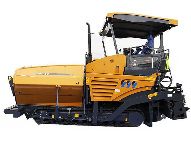 Manufacturer RP753 7.5m Width Crawler Road Asphalt Paver with Spare Parts for Sale