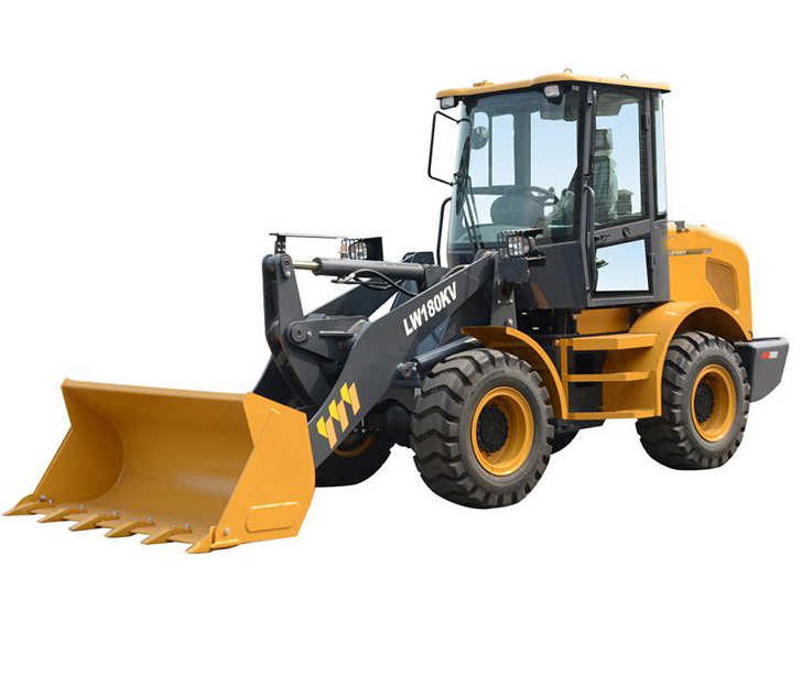 Mini Front End Loader 1.8 Ton Wheel Loader Lw180kv with Cheap Price