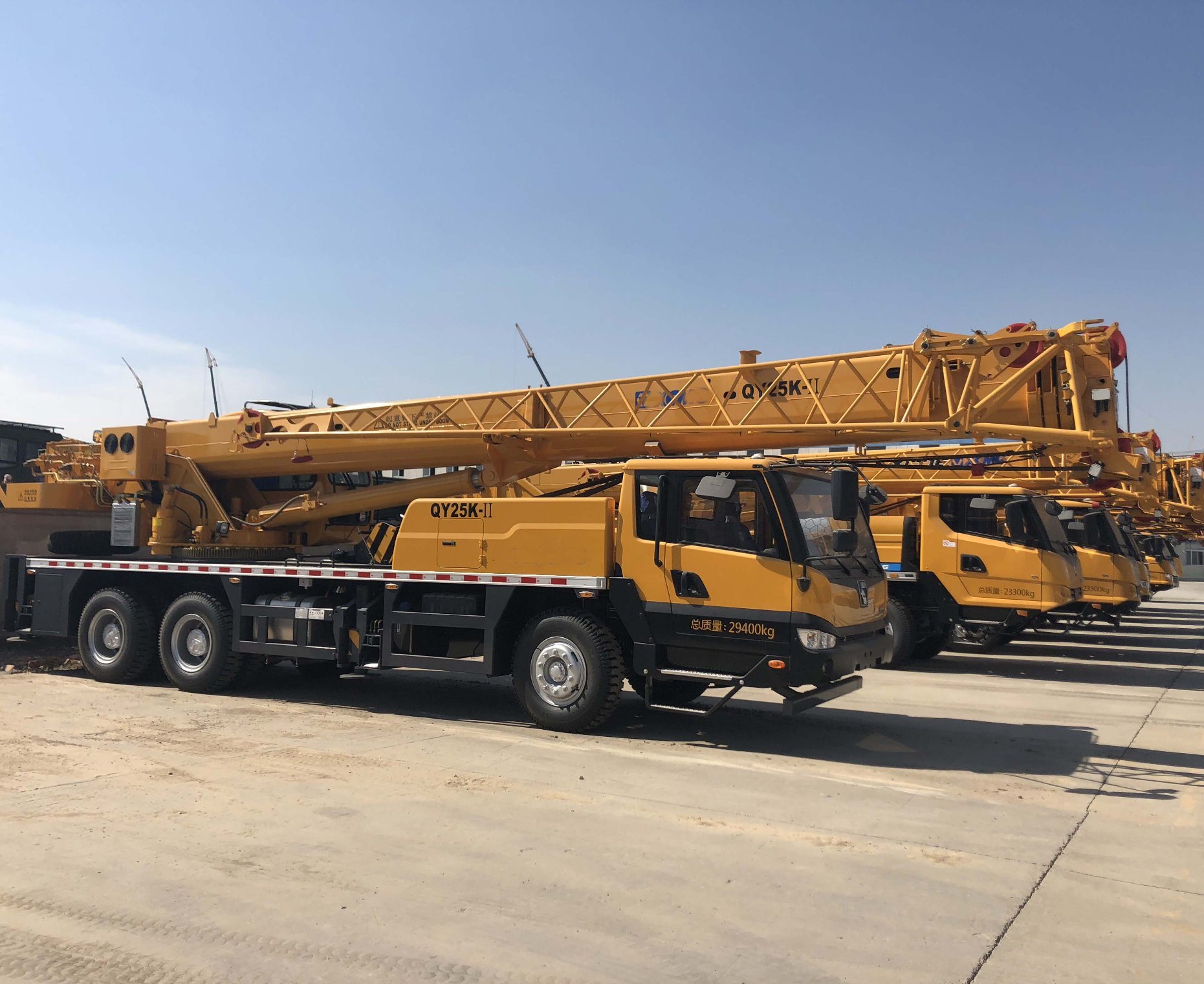 Mobile Crane China Cheap Price 40m 25 Ton Truck Crane for Sale Qy25K-II