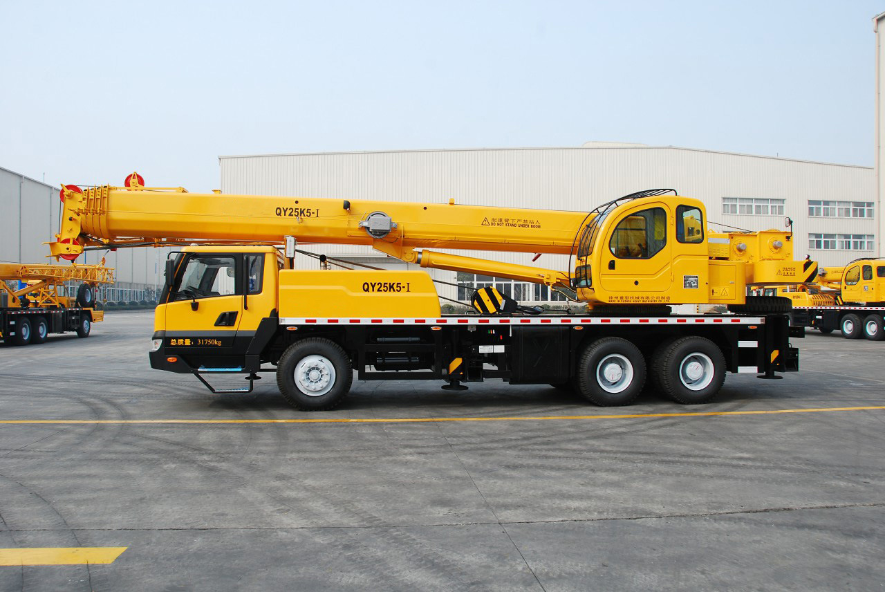 New 25ton Telescopic Boom Truck Crane Qy25K-II Qy25K5-I for Hot Sale