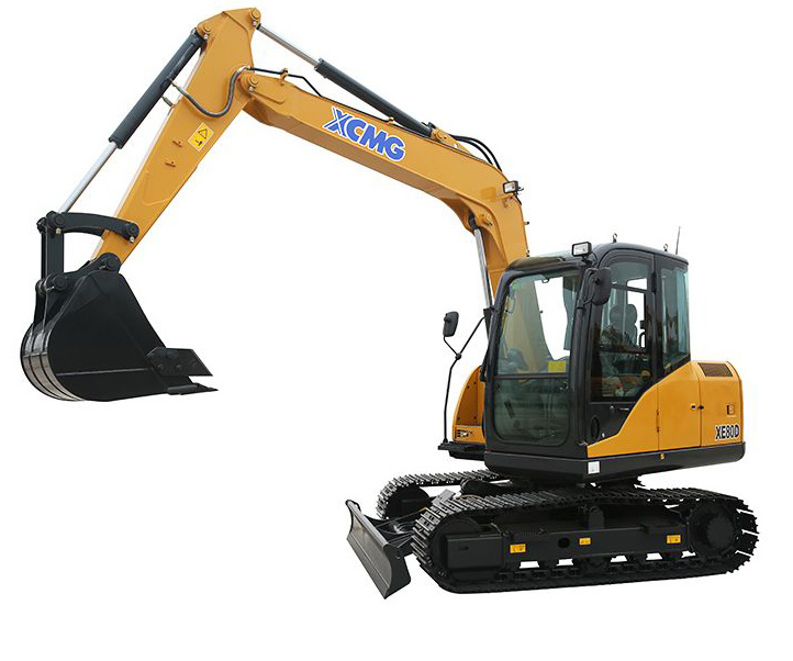 Overseas Xe80d 8 Ton 0.3m3 Bucket Small Crawler Excavator with Rubber Tracks Price for Sale